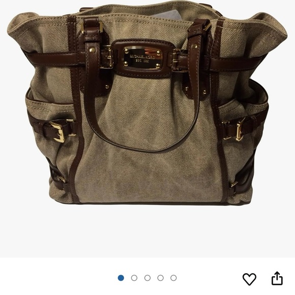 Michael Kors Brown Messenger Bag with Classic Design - Picture 6 of 7